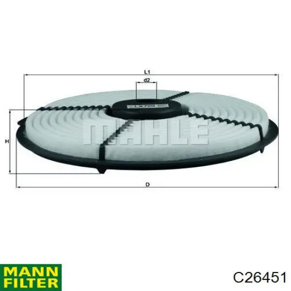 C26451 Mann-Filter фільтр повітряний