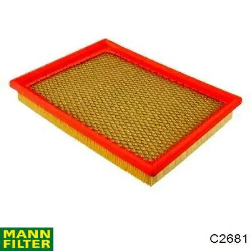 Повітряний фільтр C2681 Mann-Filter