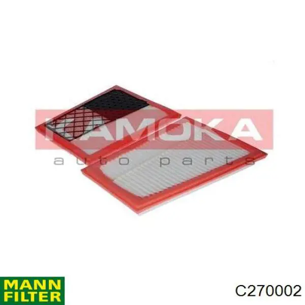 Елемент повітряного фільтра Mann-Filter C270002 ціна, від 15.69 USD
