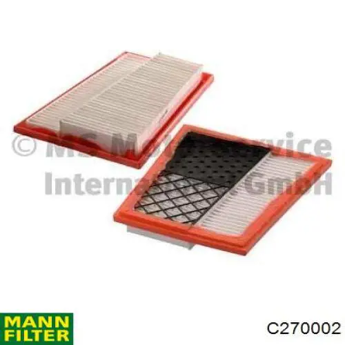 C270002 Mann-Filter Повітряний фільтр двигуна