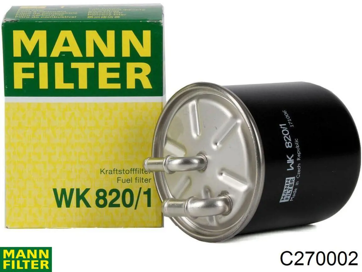 C270002 Mann-Filter Повітряний фільтр двигуна