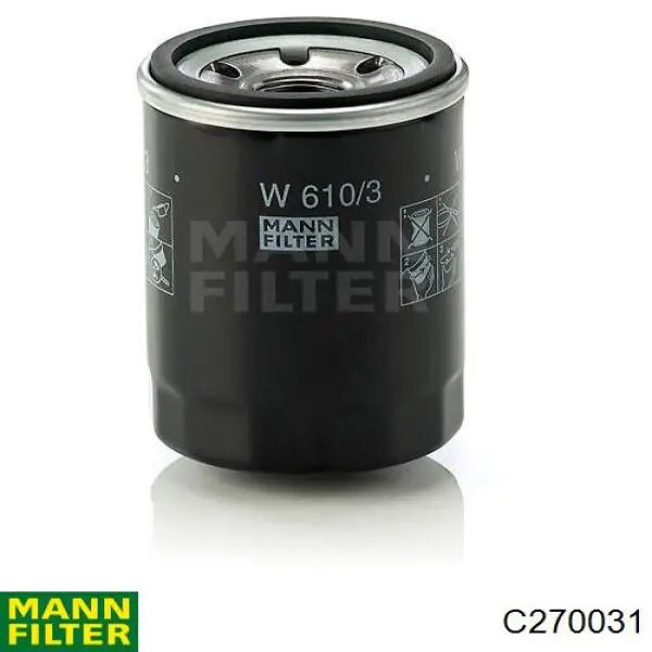 Елемент повітряного фільтра Mann-Filter C270031 ціна, від 10.40 USD