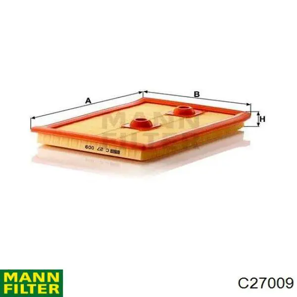 Купити C27009 Mann-Filter Автомобільний фільтр повітря