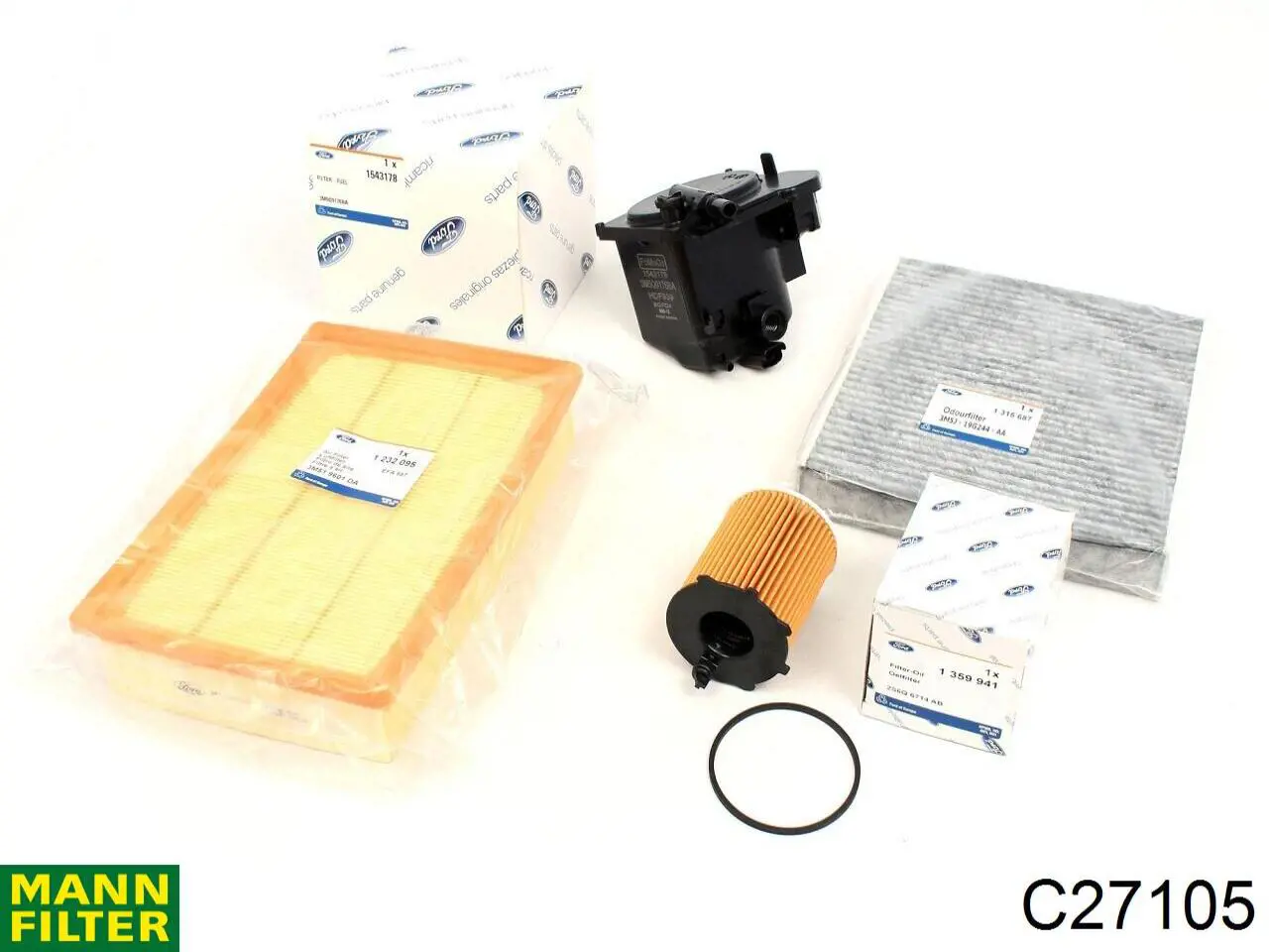 Повітряний фільтр C27105 Mann-Filter