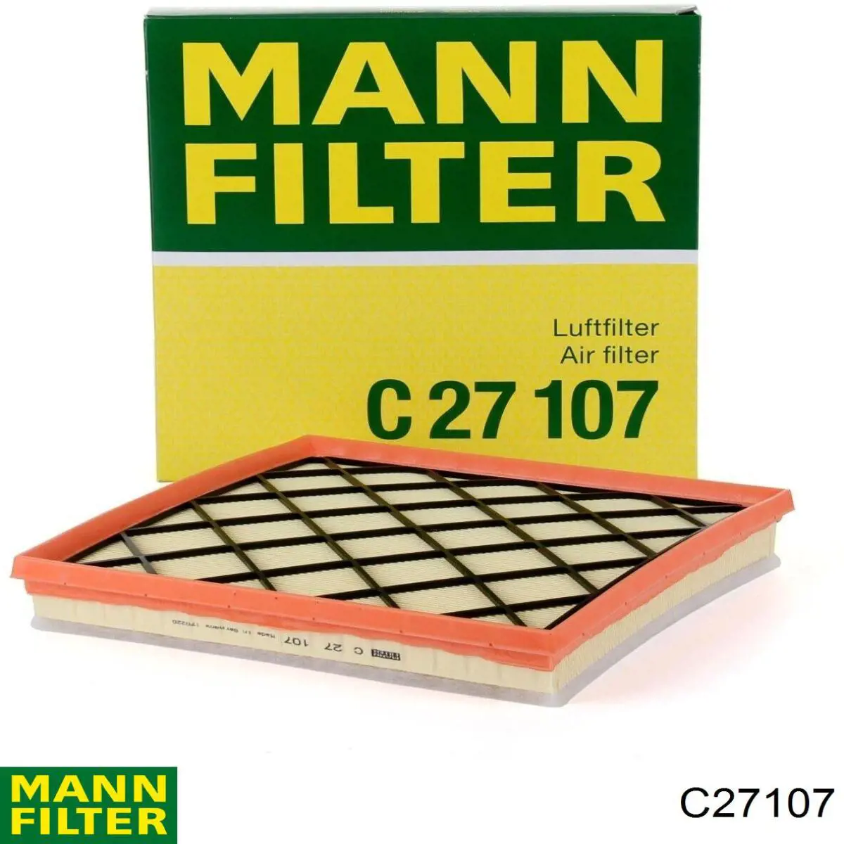 Елемент повітряного фільтра Mann-Filter C27107 ціна, від 14.01 USD