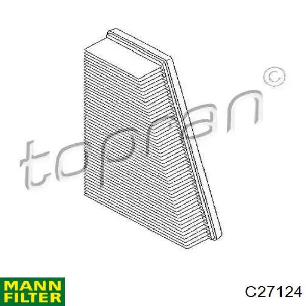 Купити C27124 Mann-Filter Автомобільний фільтр повітря