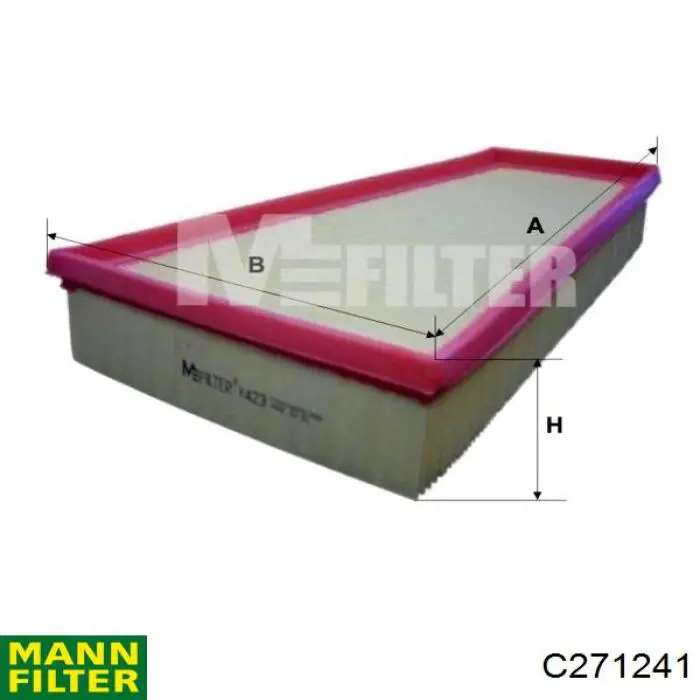 Повітряний фільтр AP13075 Smartex