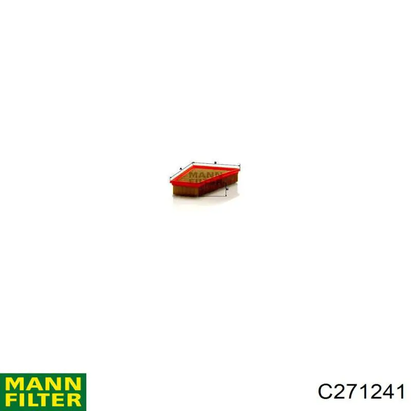 C271241 Mann-Filter фільтр повітряний
