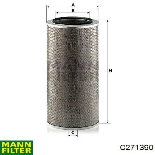 C271390 Mann-Filter фільтр повітряний