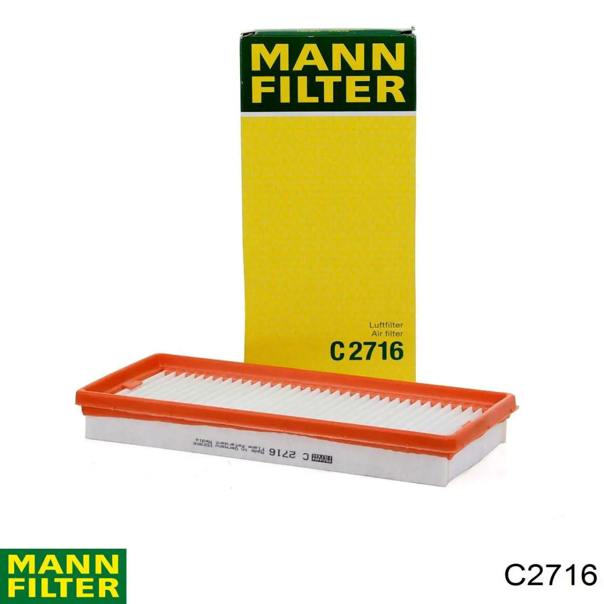 Купити C2716 Mann-Filter Автомобільний фільтр повітря
