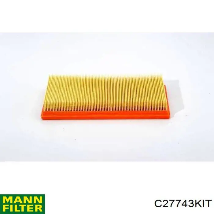 Елемент повітряного фільтра Mann-Filter C27743KIT ціна, від 4.55 USD