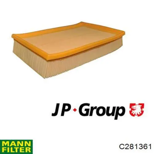 Елемент повітряного фільтра Mann-Filter C281361 ціна, від 6.10 USD