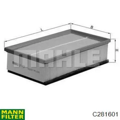Елемент повітряного фільтра Mann-Filter C281601 ціна, від 14.27 USD