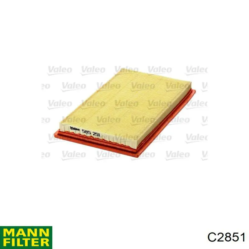 Купити C2851 Mann-Filter Автомобільний фільтр повітря