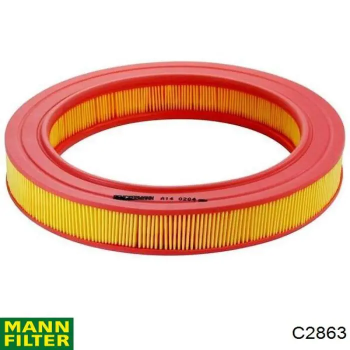 C2863 Mann-Filter фільтр повітряний