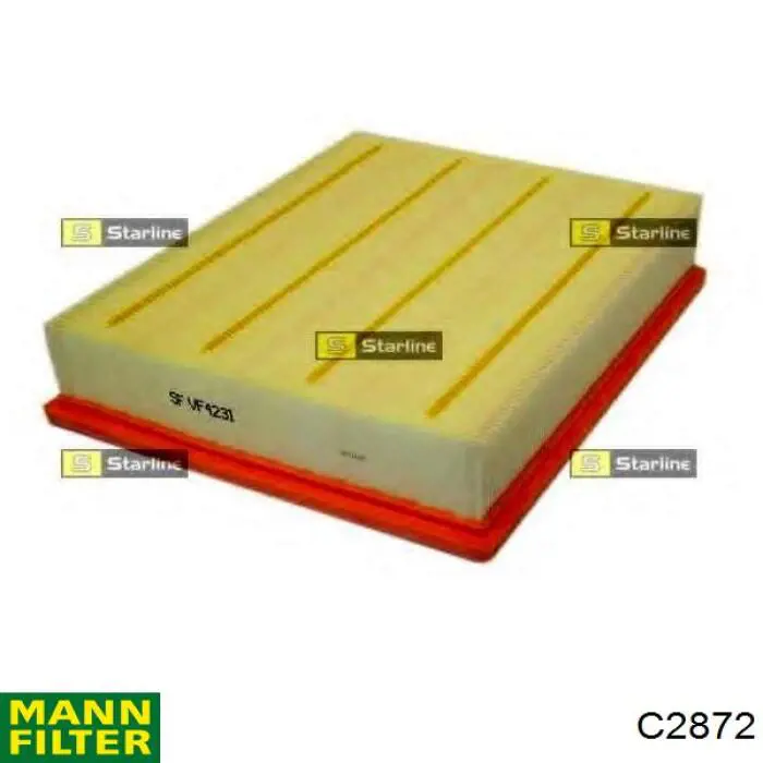 Купити C2872 Mann-Filter Автомобільний фільтр повітря
