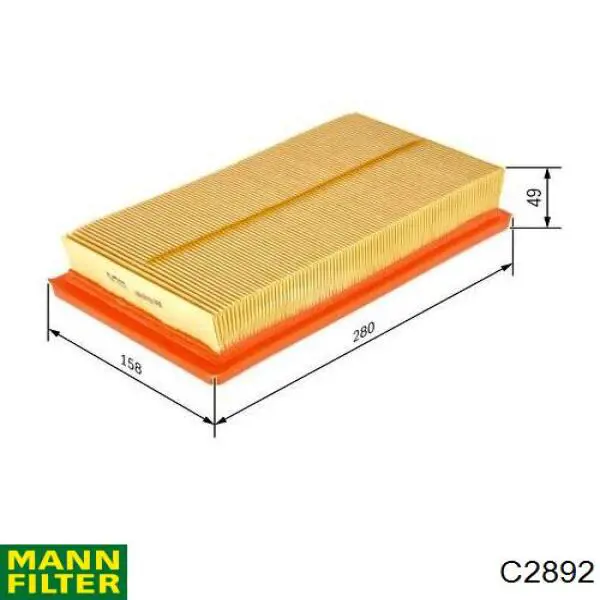 Елемент повітряного фільтра Hengst E572L ціна, від 4.91 USD