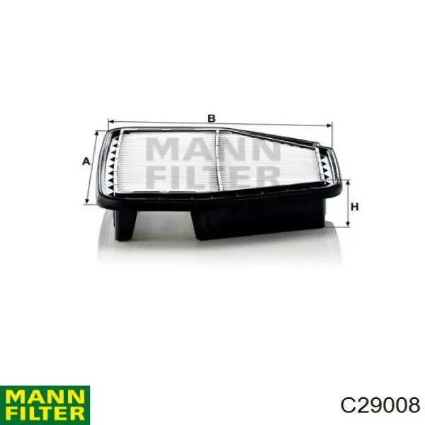 Купити C29008 Mann-Filter Автомобільний фільтр повітря