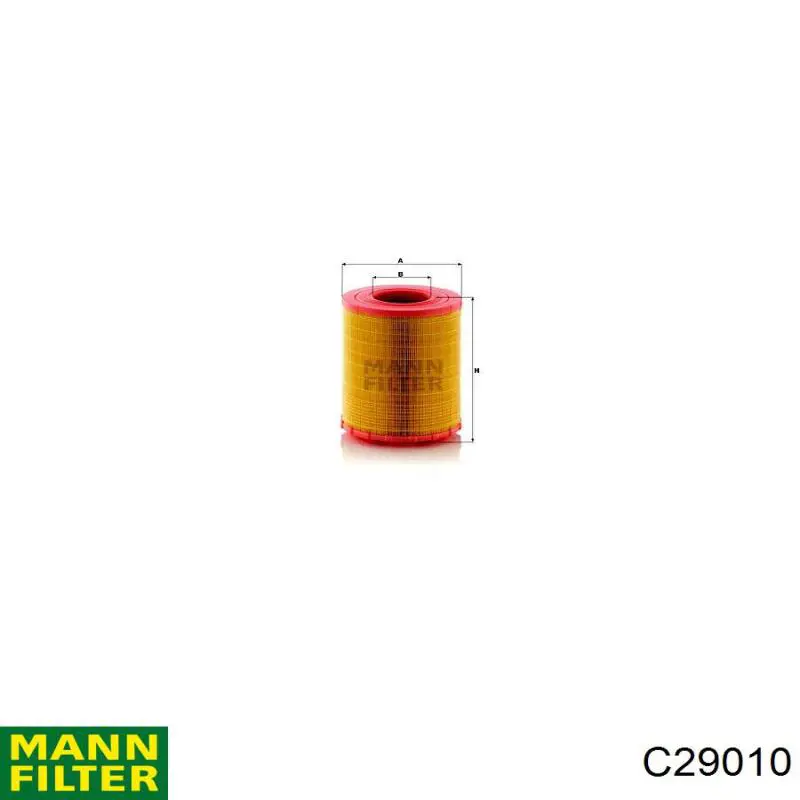 C29010 Mann-Filter фільтр повітряний