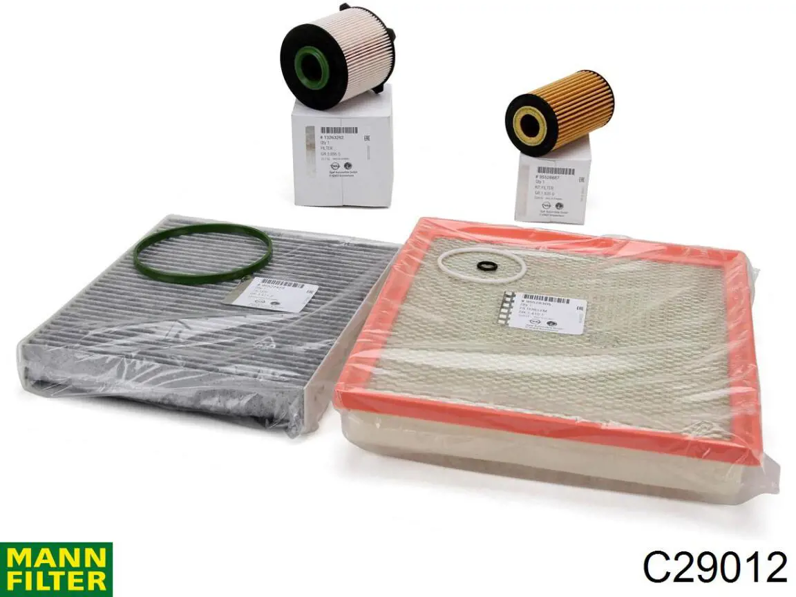 Повітряний фільтр C29012 Mann-Filter