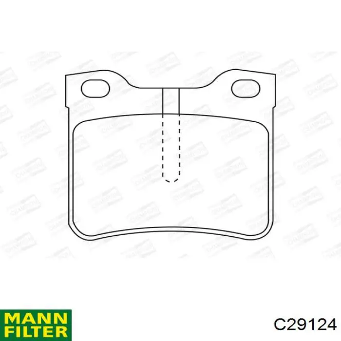 Фільтр повітряний Mann-Filter C29124