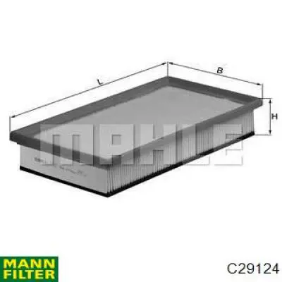 Елемент повітряного фільтра Mann-Filter C29124 ціна, від 7.65 USD