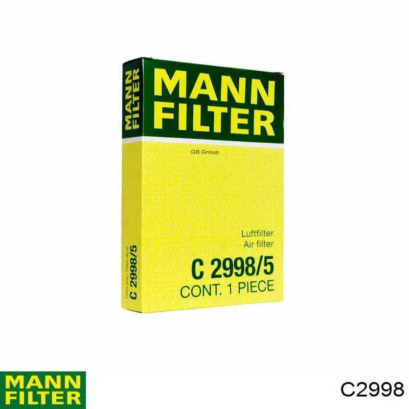 Купити C2998 Mann-Filter Автомобільний фільтр повітря