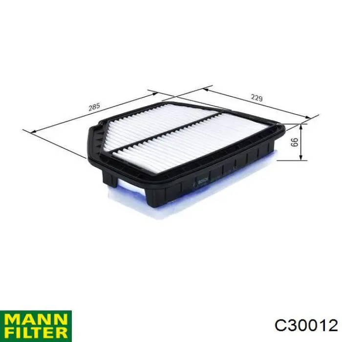 C30012 Mann-Filter фільтр повітряний