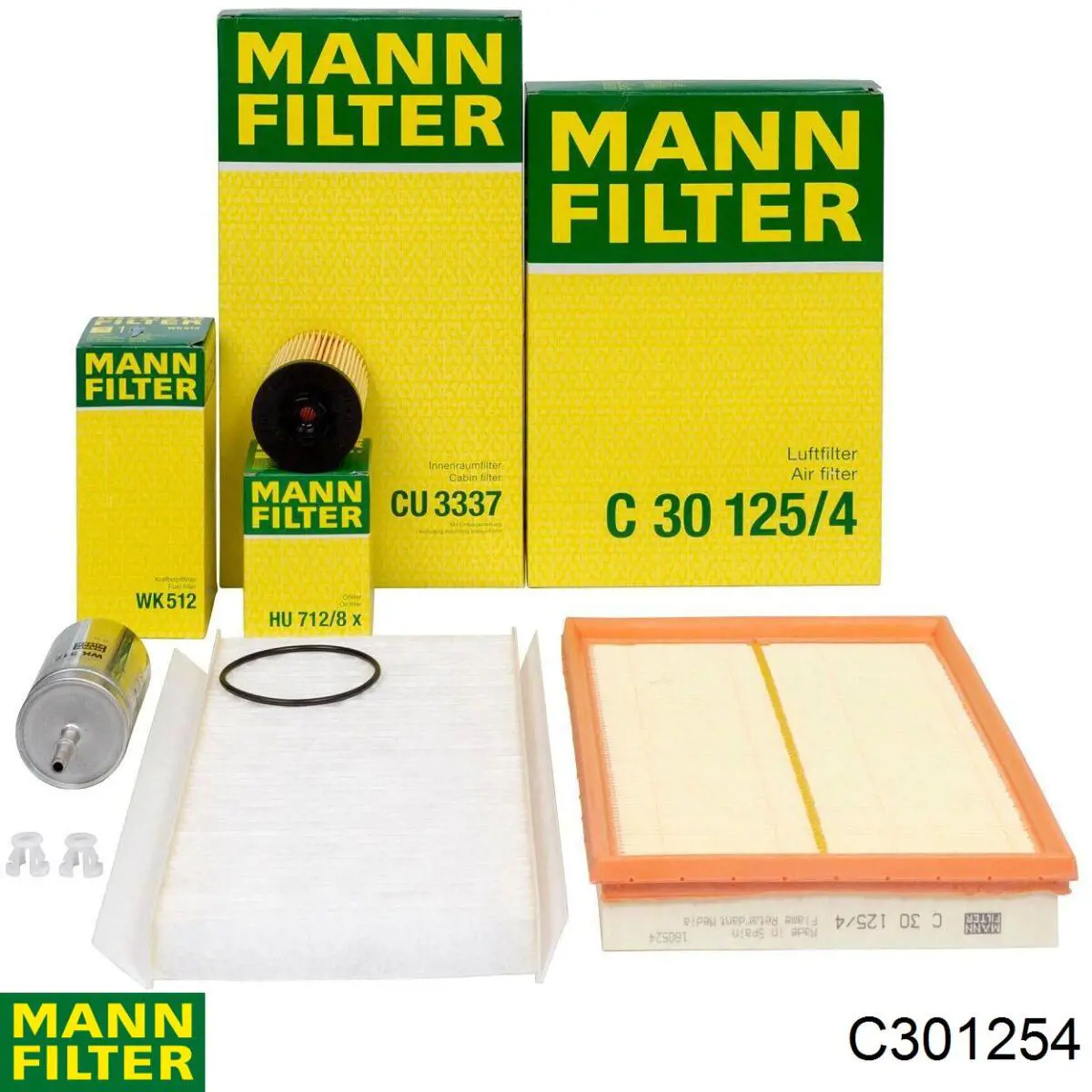 Елемент повітряного фільтра Mann-Filter C301254 ціна, від 7.03 USD