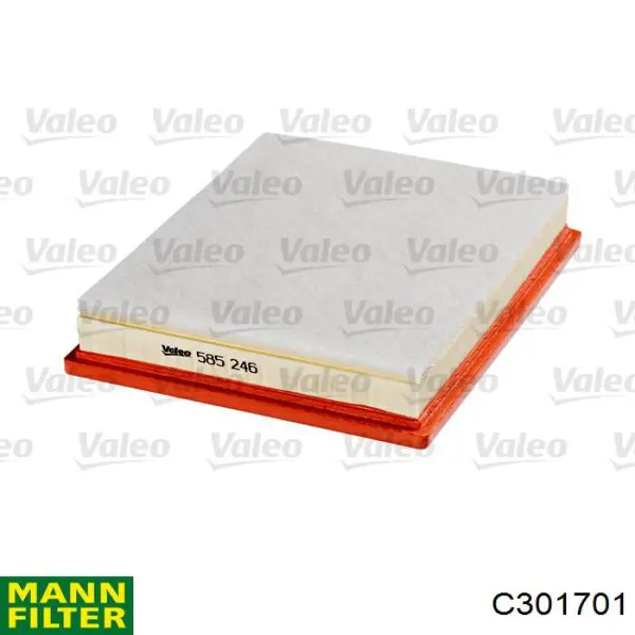Купити C301701 Mann-Filter Автомобільний фільтр повітря