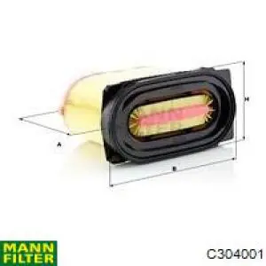 Фільтр повітряний C304001 Mann-Filter