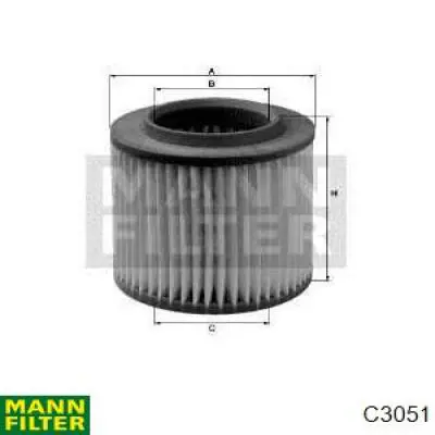 C3051 Mann-Filter фільтр повітряний