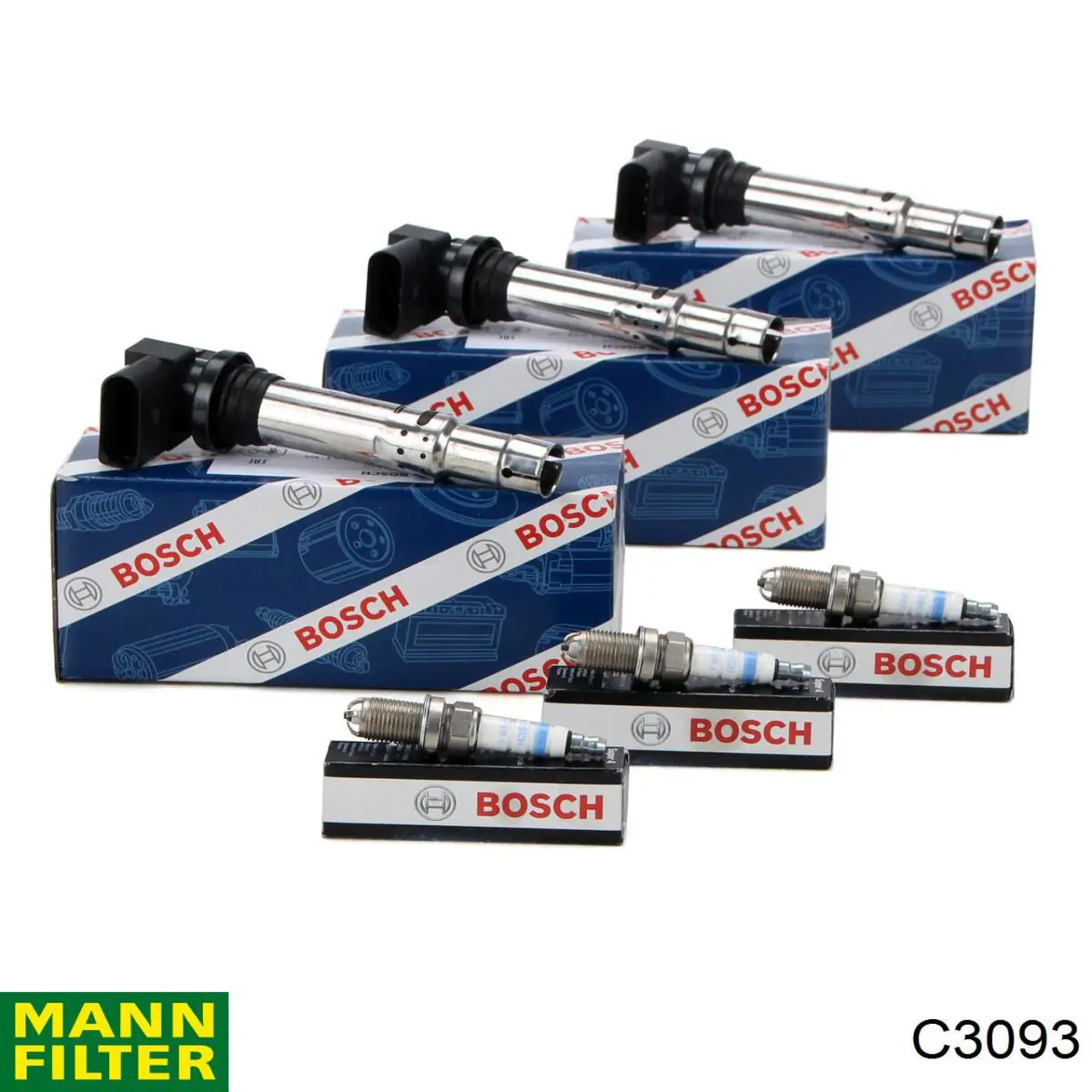 Повітряний фільтр C3093 Mann-Filter