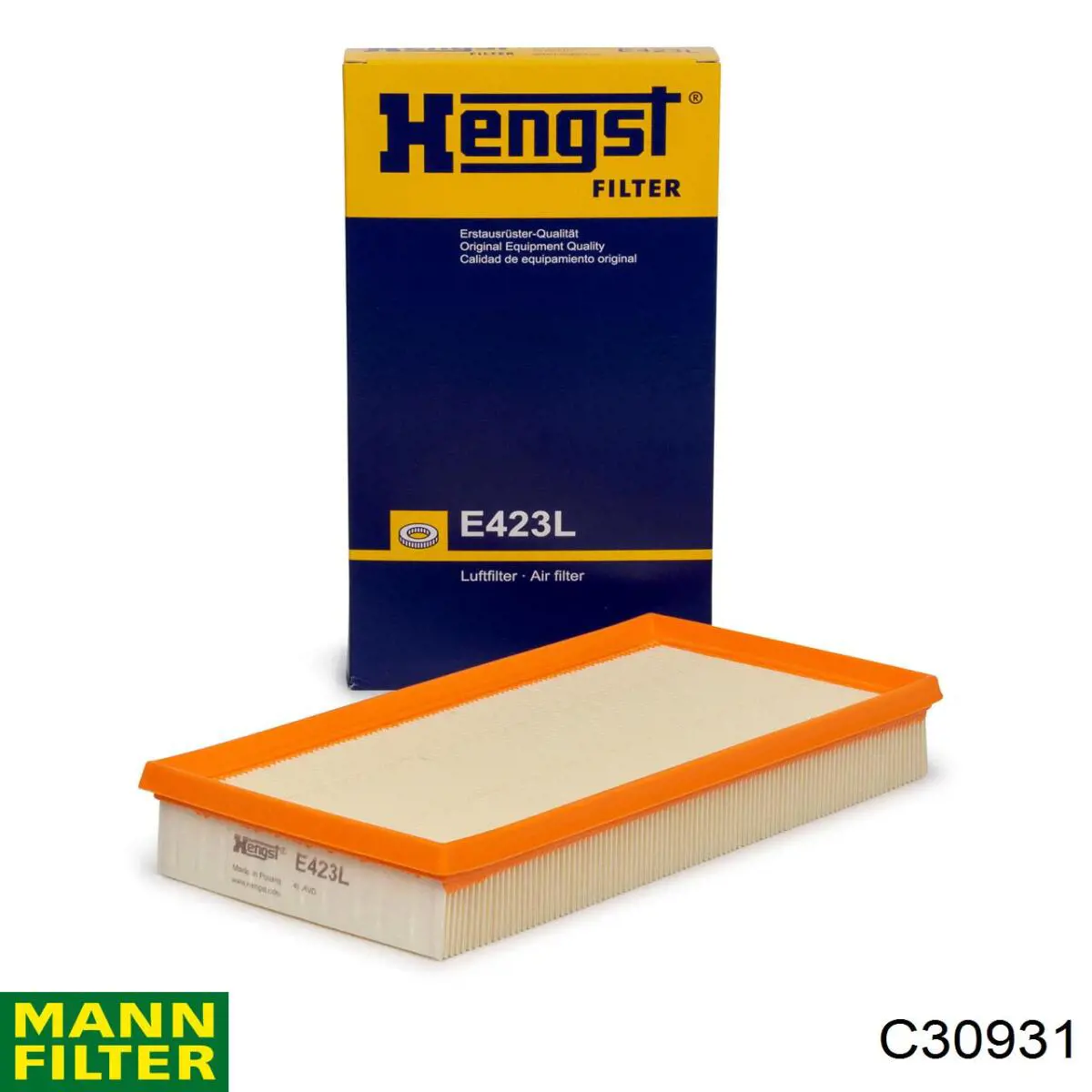 Фільтр повітряний Mann-Filter C30931