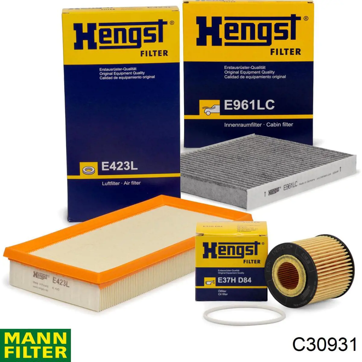 Купити C30931 Mann-Filter Автомобільний фільтр повітря