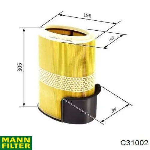 Повітряний фільтр ADV182284 Blue Print