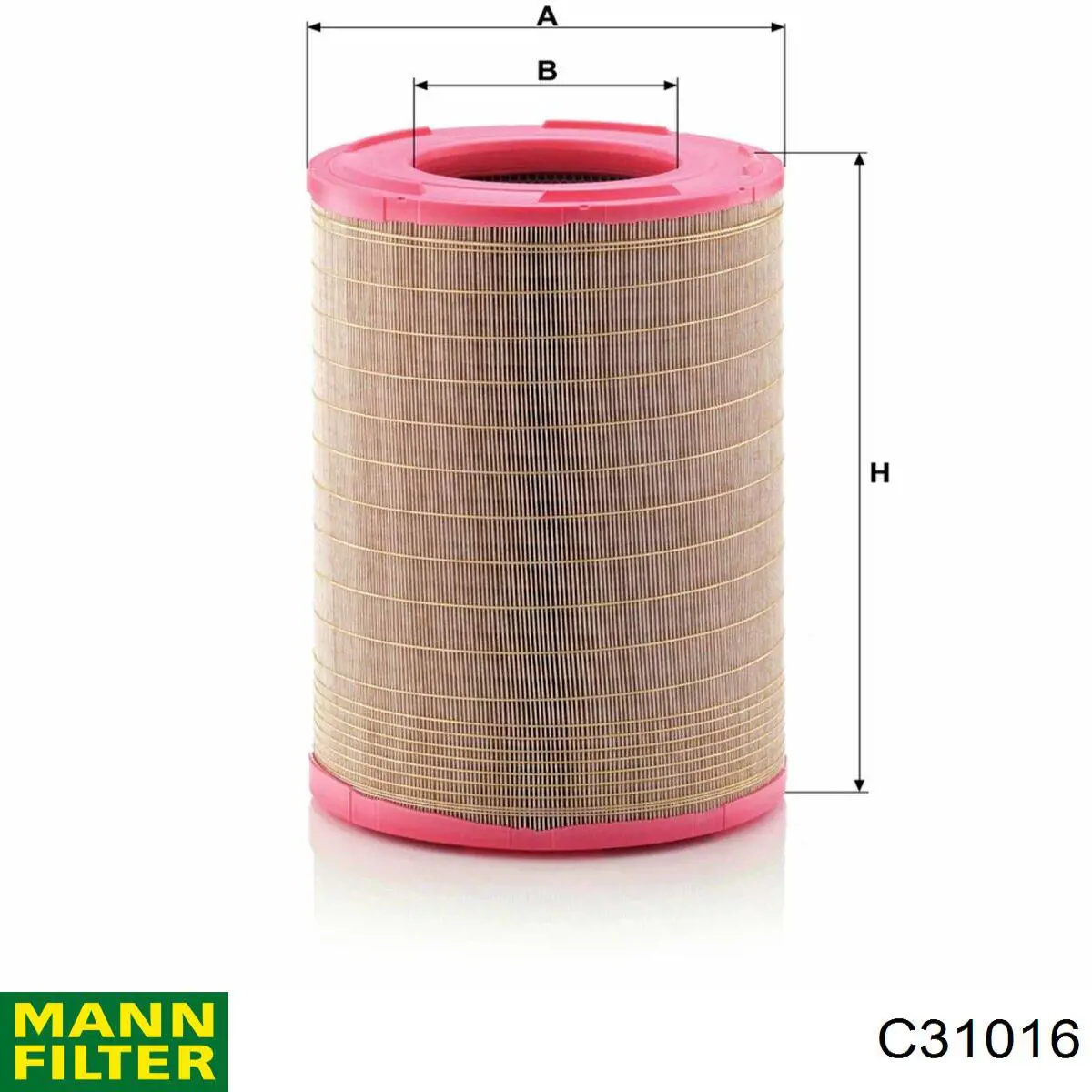 C31016 Mann-Filter Повітряний фільтр двигуна