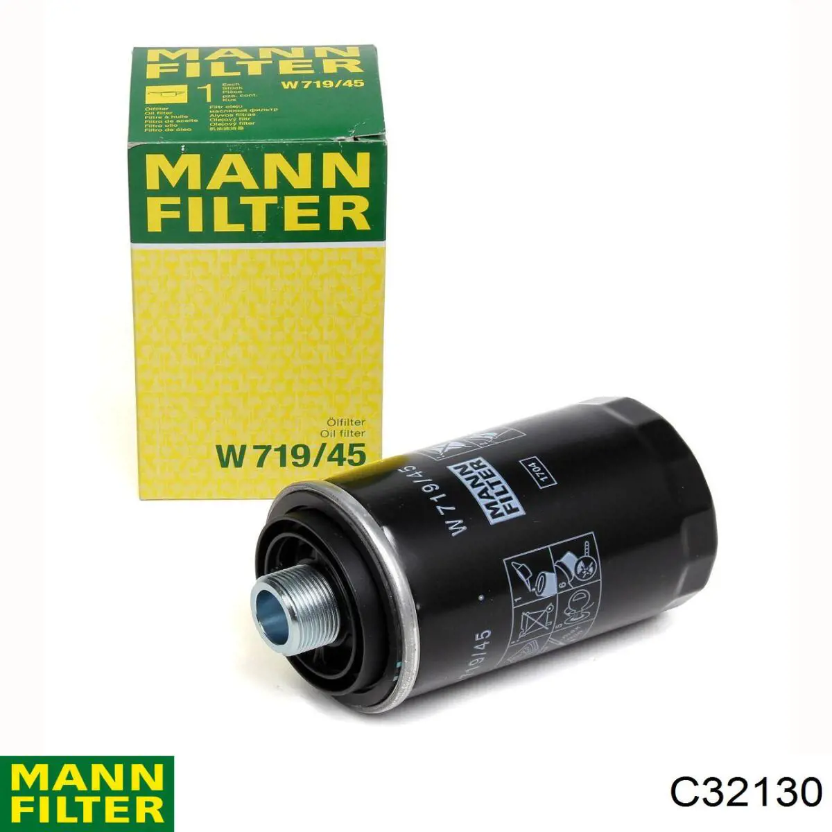 Елемент повітряного фільтра Mann-Filter C32130 ціна, від 16.19 USD