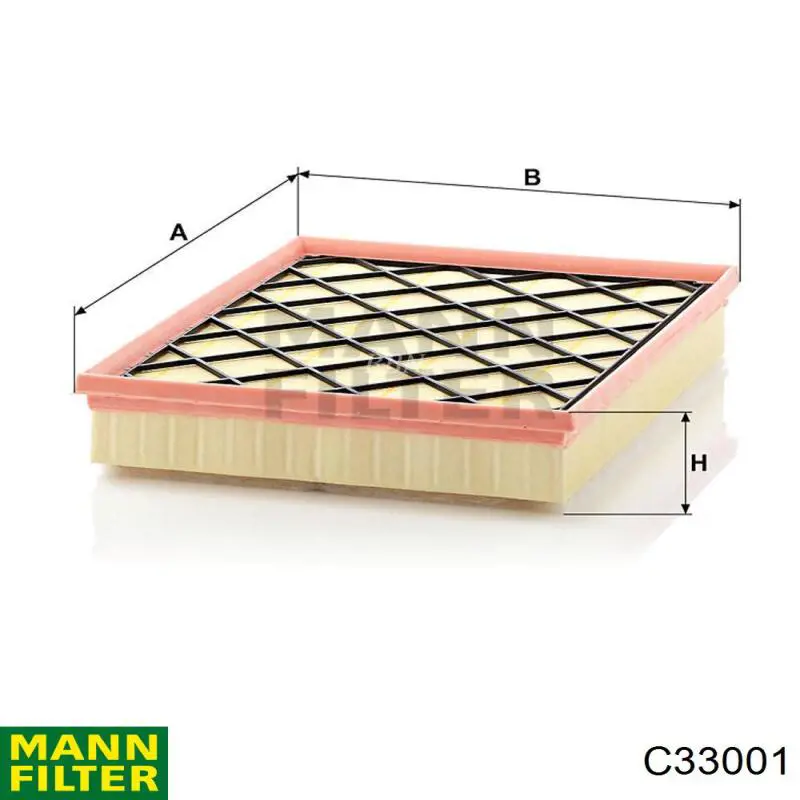Купити C33001 Mann-Filter Автомобільний фільтр повітря