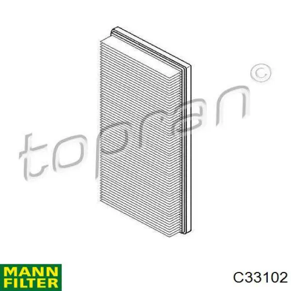 Купити C33102 Mann-Filter Автомобільний фільтр повітря