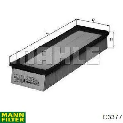 Купити C3377 Mann-Filter Автомобільний фільтр повітря