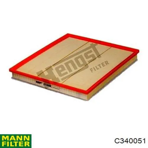 Купити C340051 Mann-Filter Автомобільний фільтр повітря