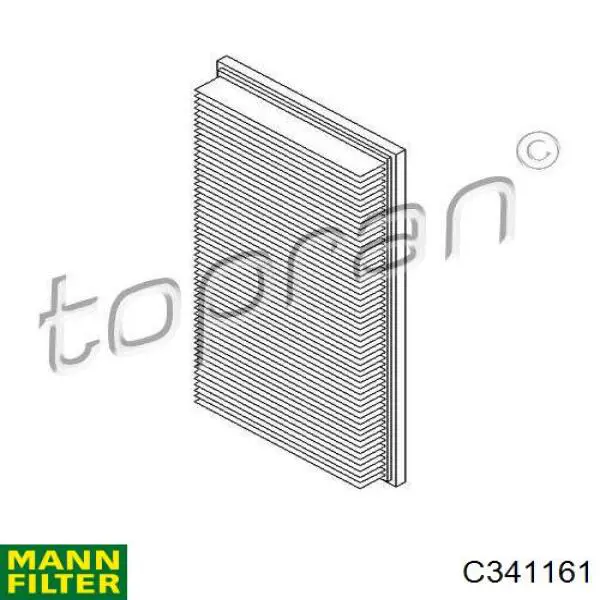 Повітряний фільтр C341161 Mann-Filter