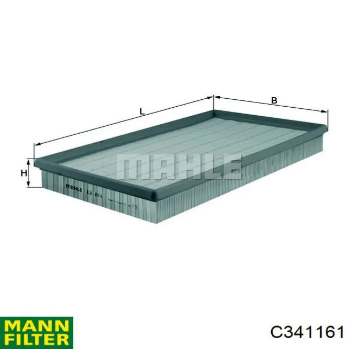 Фільтр повітряний Mann-Filter C341161