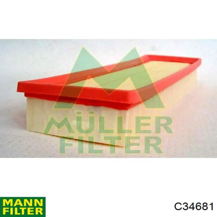 C34681 Mann-Filter Повітряний фільтр двигуна