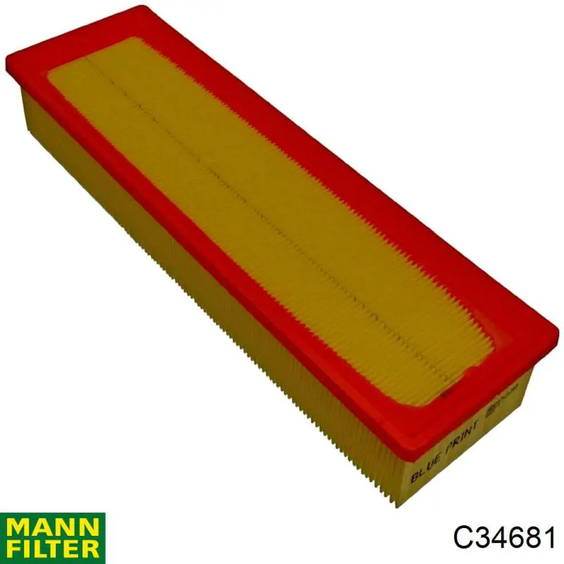 C34681 Mann-Filter Повітряний фільтр двигуна