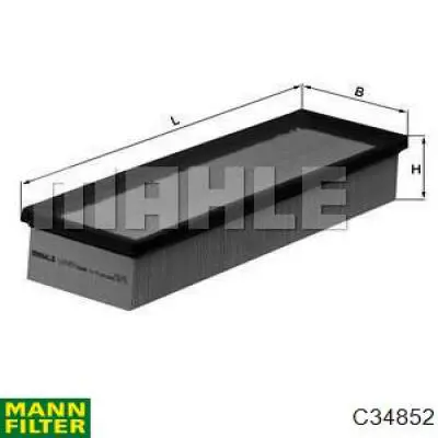 Повітряний фільтр C34852 Mann-Filter