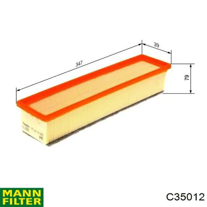 Купити C35012 Mann-Filter Автомобільний фільтр повітря
