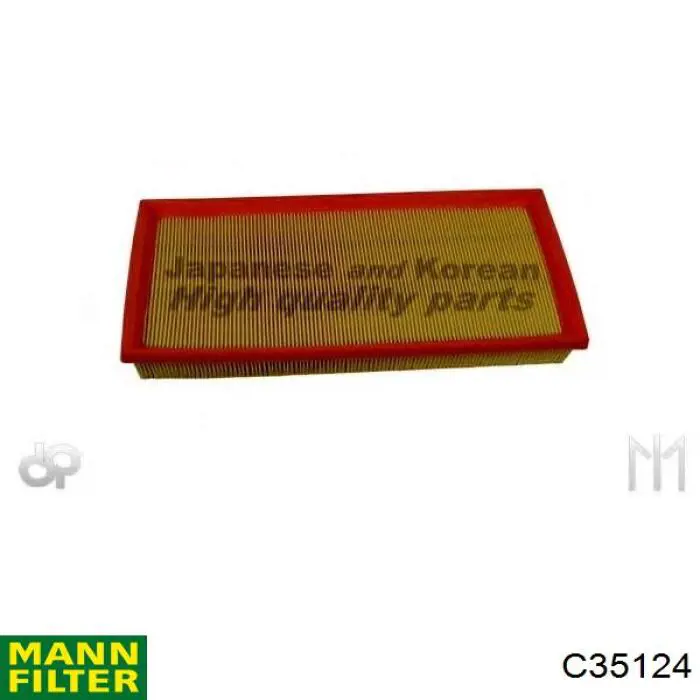 Купити C35124 Mann-Filter Автомобільний фільтр повітря