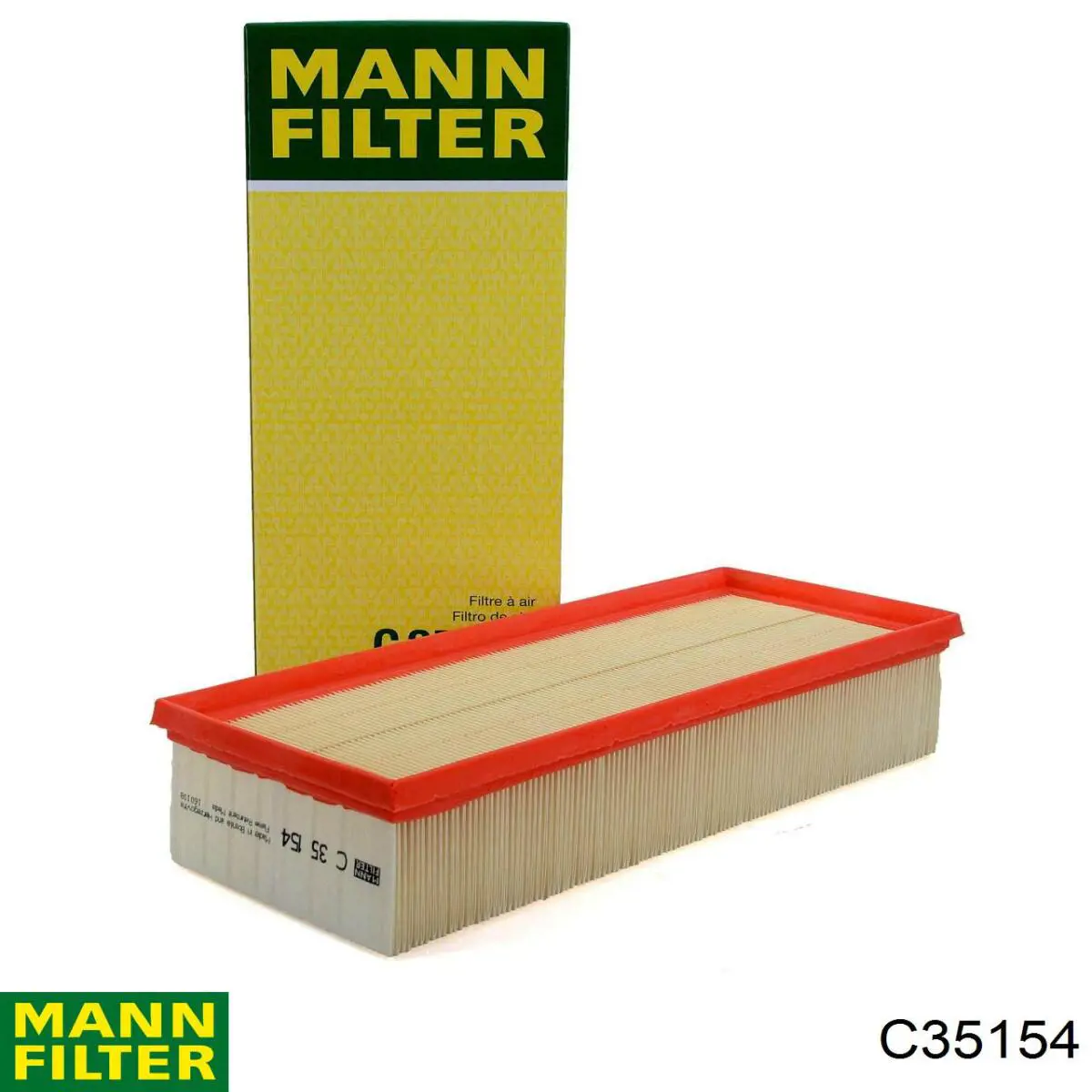 C35154 Mann-Filter Повітряний фільтр двигуна